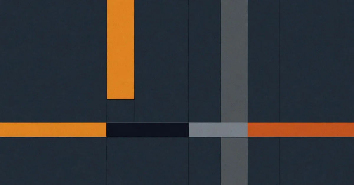 Abstract bell curve visualization — the wide central band illuminated, flanking tails dimmed — representing mid-tier focus