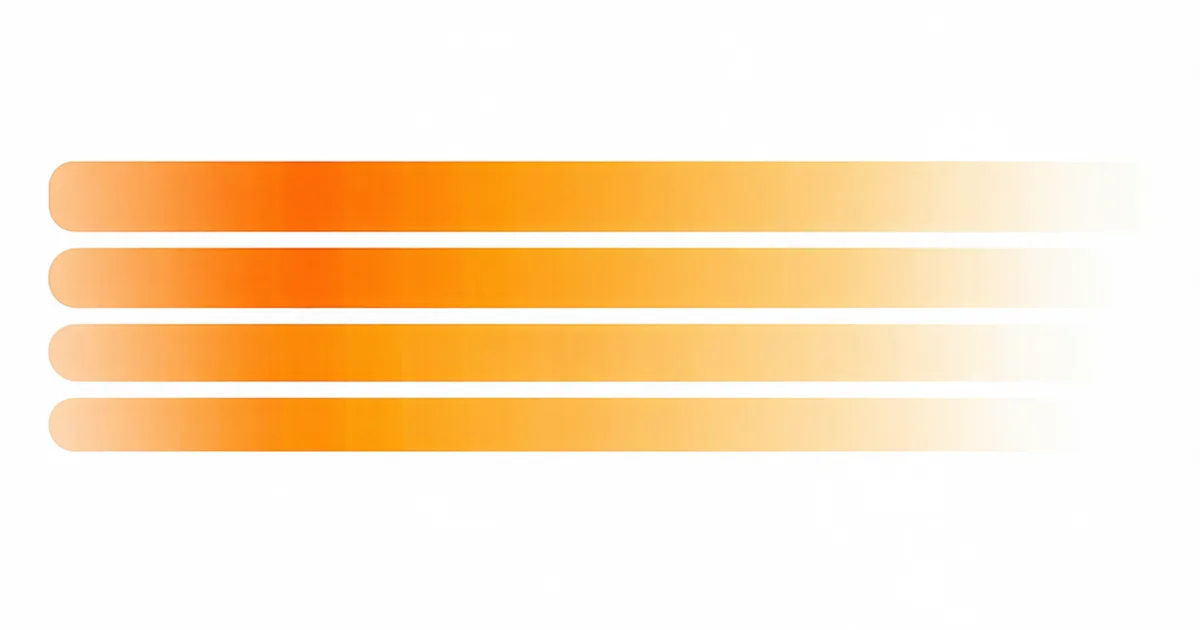 Abstract scoring grid — horizontal bars of varying fill levels representing a rubric