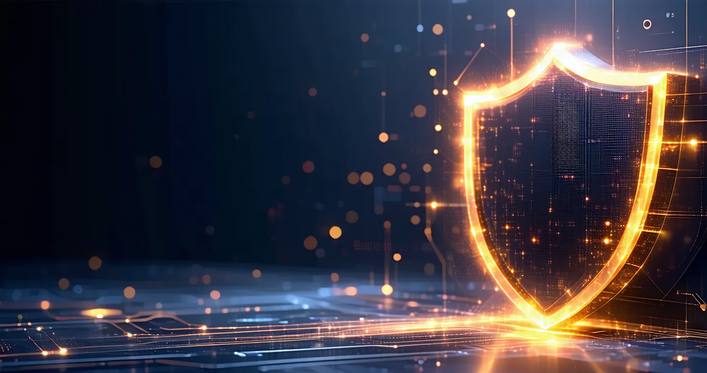Abstract visualization of responsible data handling and security