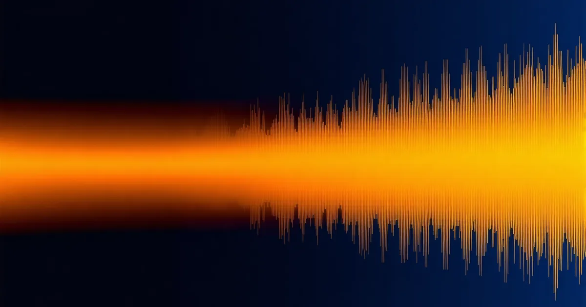 Abstract knowledge transfer visualization — multiple signal lines flowing from one strong source to several growing ones