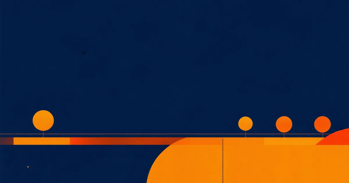 Abstract visualization of time and ramp — representing sales rep onboarding timeline